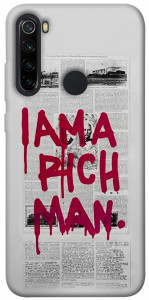 Чехол Mom I am a rich man для Xiaomi Redmi Note 8 2021