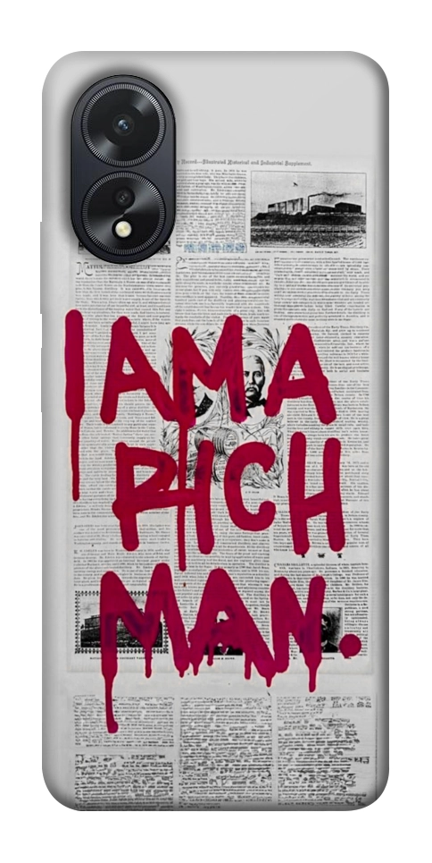 Чехол Mom I am a rich man для Oppo A38