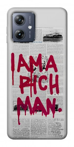 Чохол Mom I am a rich man для Motorola Moto G54