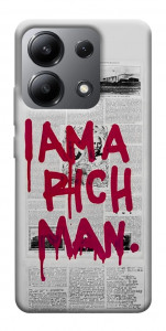 Чехол Mom I am a rich man для Xiaomi Redmi Note 13 4G