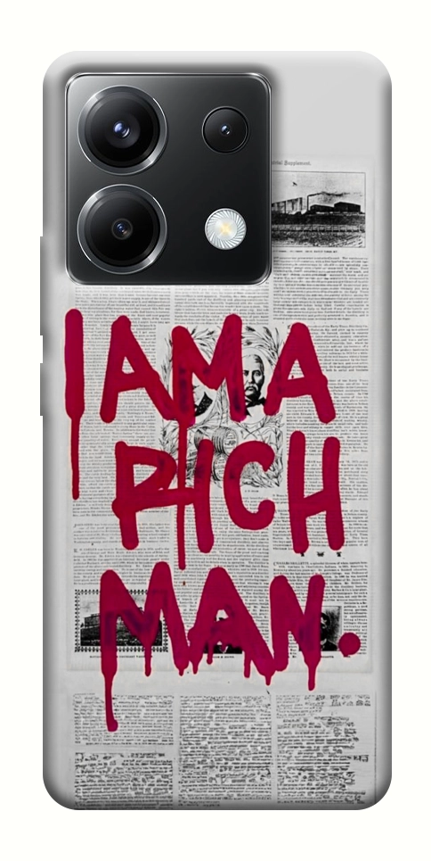 Чехол Mom I am a rich man для Xiaomi Poco X6