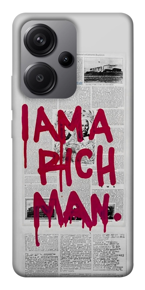 Чехол Mom I am a rich man для Xiaomi Redmi Note 13 Pro+