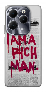 Чехол Mom I am a rich man для Infinix Hot 40