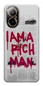 Чехол Mom I am a rich man для Realme C67 4G