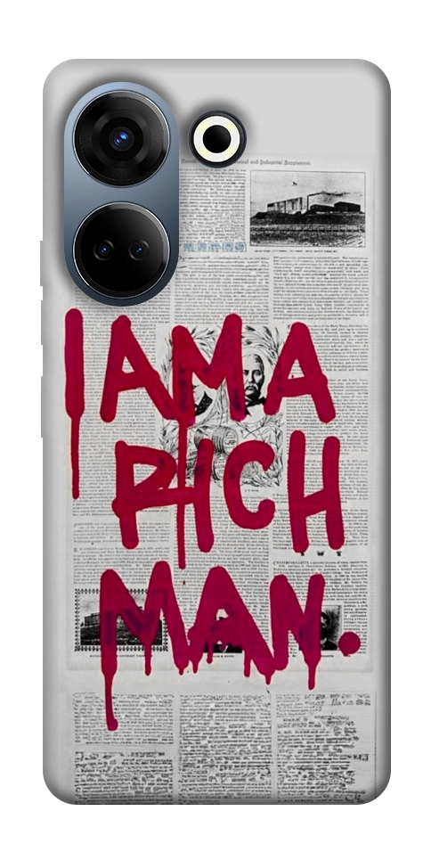 Чохол Mom I am a rich man для TECNO Camon 20 Pro (CK7n)