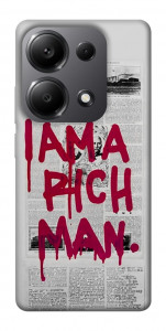 Чехол Mom I am a rich man для Xiaomi Redmi Note 13 Pro 5G