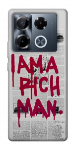 Чохол Mom I am a rich man для Infinix Note 40 Pro 4G