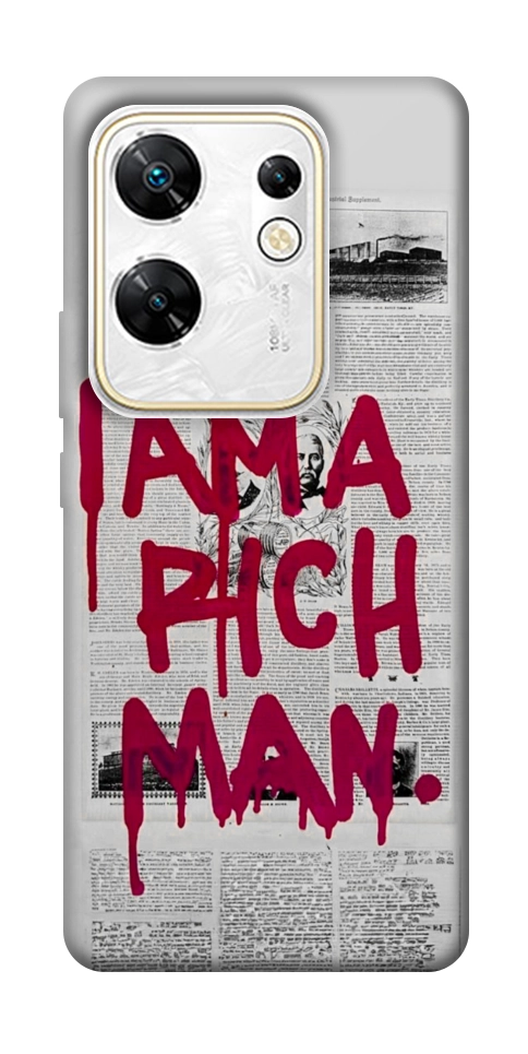 Чохол Mom I am a rich man для Infinix Zero 30 4G