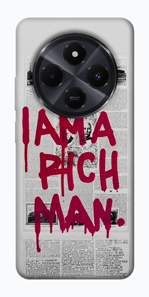 Чохол Mom I am a rich man для Xiaomi Redmi 14C