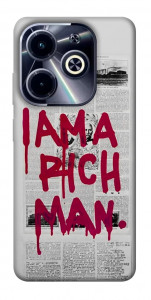 Чохол Mom I am a rich man для TECNO Spark 20