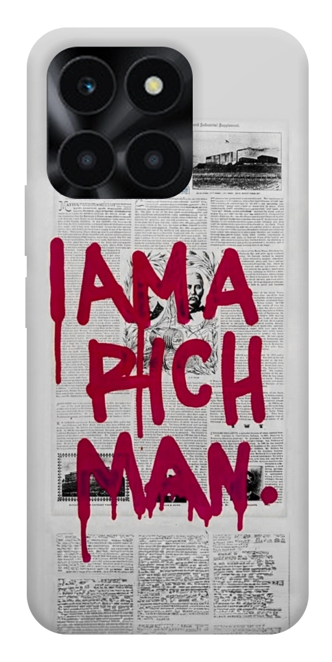 Чохол Mom I am a rich man для Huawei Honor X6a