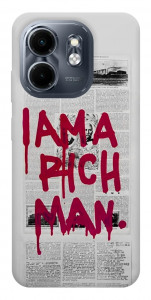 Чехол Mom I am a rich man для Infinix Smart 9 4G