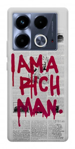 Чехол Mom I am a rich man для Infinix Note 40 4G