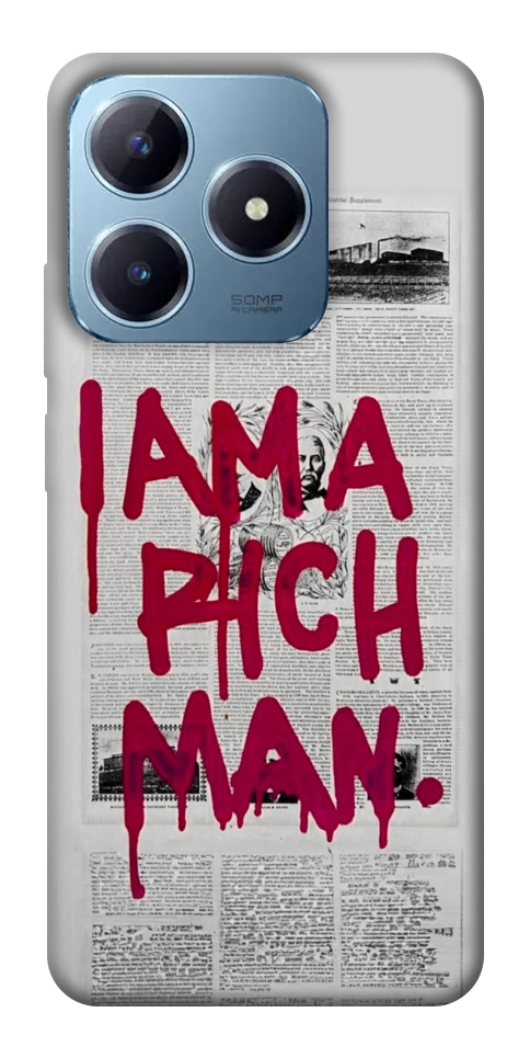 Чехол Mom I am a rich man для Realme C63 4G