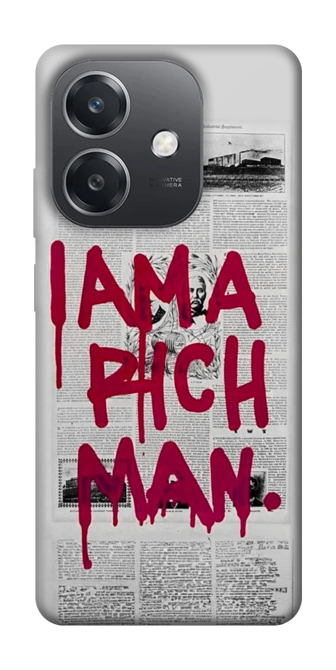 Чехол Mom I am a rich man для Oppo А3х 4G