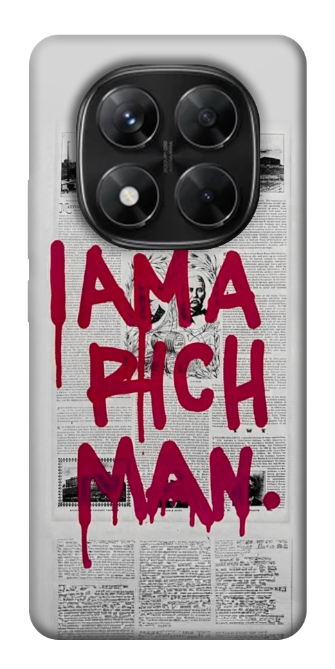 Чехол Mom I am a rich man для Xiaomi Redmi Note 14 Pro 5G
