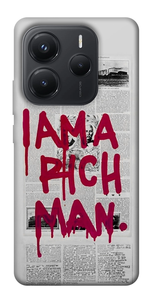 Чехол Mom I am a rich man для Xiaomi Redmi Note 14 5G
