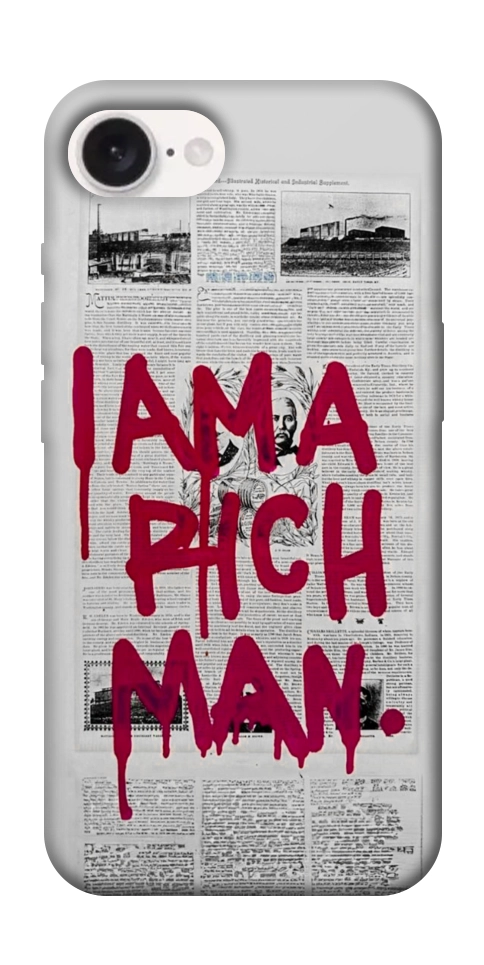 Чохол Mom I am a rich man для iPhone 16e