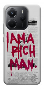 Чехол Mom I am a rich man для Xiaomi Redmi Note 14 4G (Int. version)