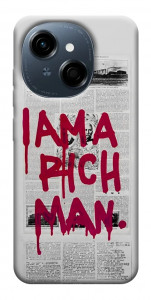 Чохол Mom I am a rich man для TECNO Spark Go 1 (KL4)