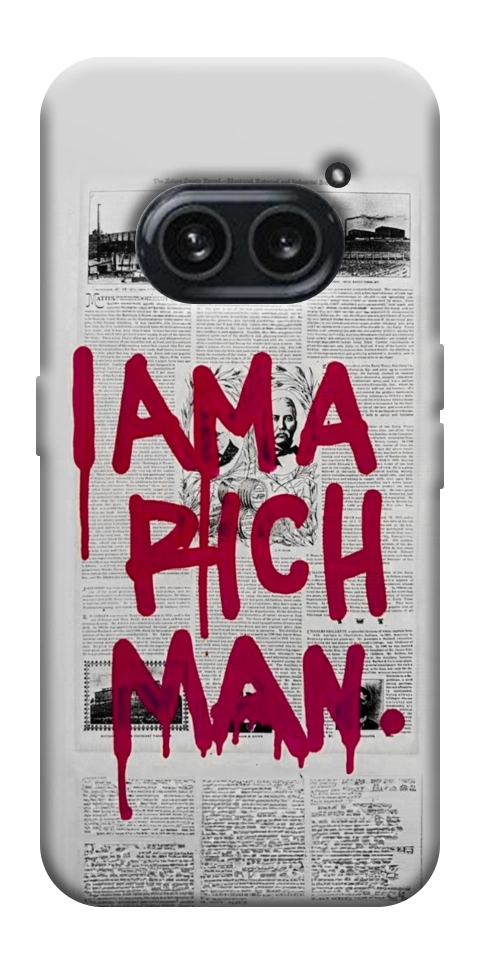 Чехол Mom I am a rich man для Nothing Phone (2a)