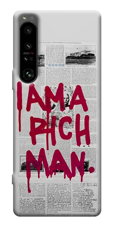 Чехол Mom I am a rich man для Sony Xperia 1 IV