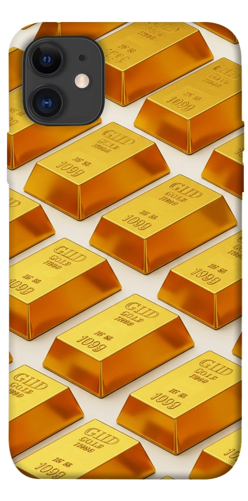 Чехол Gold bars для iPhone 11