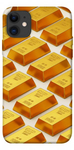 Чохол Gold bars для iPhone 11