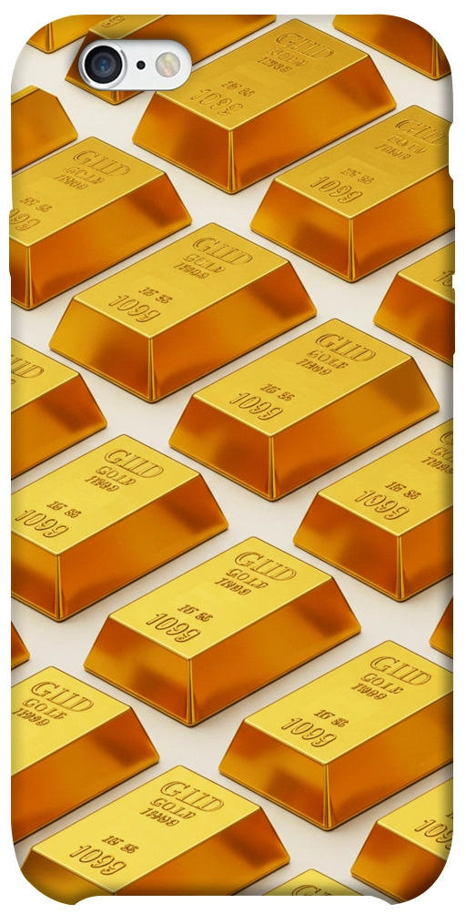 Чехол Gold bars для iPhone 6