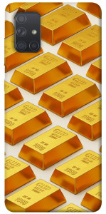 Чехол Gold bars для Galaxy A71 (2020)
