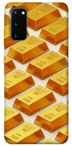 Чохол Gold bars для Galaxy S20 (2020)