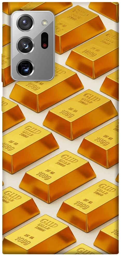 Чохол Gold bars для Galaxy Note 20 Ultra