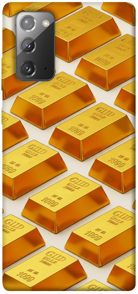 Чехол Gold bars для Galaxy Note 20