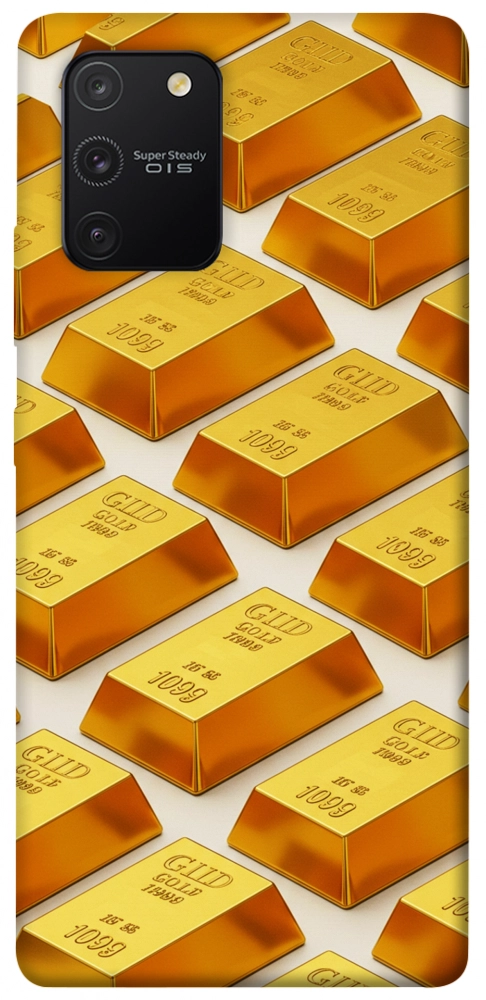 Чехол Gold bars для Galaxy S10 Lite (2020)