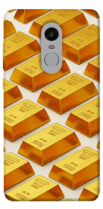Чехол Gold bars для Xiaomi Redmi Note 4X