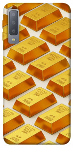 Чехол Gold bars для Galaxy A7 (2018)