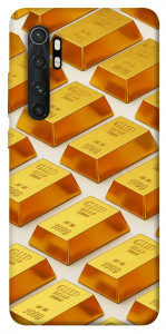 Чохол Gold bars для Xiaomi Mi Note 10 Lite