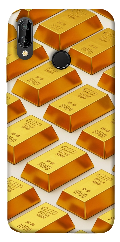 Чохол Gold bars для Huawei P20 Lite