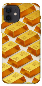 Чохол Gold bars для iPhone 12