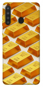 Чехол Gold bars для Galaxy A21