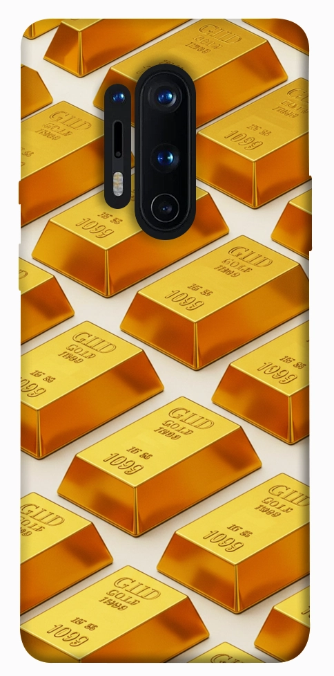 Чехол Gold bars для OnePlus 8 Pro
