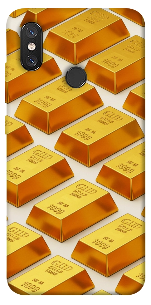 Чехол Gold bars для Xiaomi Mi 8