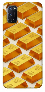 Чехол Gold bars для Oppo A92
