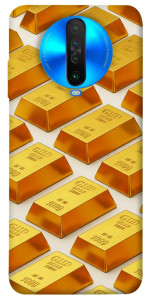 Чохол Gold bars для Xiaomi Poco X2