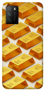 Чохол Gold bars для Xiaomi Poco M3