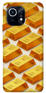 Чехол Gold bars для Xiaomi Mi 11