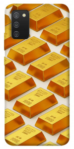 Чохол Gold bars для Galaxy A02s