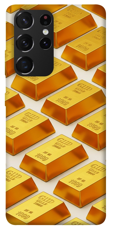 Чохол Gold bars для Galaxy S21 Ultra
