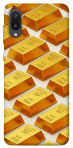Чехол Gold bars для Galaxy A02