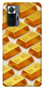 Чохол Gold bars для Xiaomi Redmi Note 10 Pro